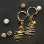 Ouais ! Nouvelle inspiration avec des boucles d&rsquo;oreilles + breloques en m&eacute;tal
