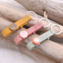 Inspiration avec des bracelets et des porte-cl&eacute;s Cuoio + cabochons Polaris Elements