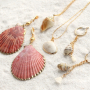 R&eacute;alisez les plus beaux bijoux et accessoires avec les nouveaux pendentifs coquillages et de la cha&icirc;ne maille jaseron !