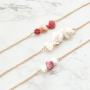 Comment faire des bijoux avec nos nouvelles perles coquillage + perles chips ?