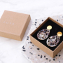 Boucles d&rsquo;oreilles statement avec de nouveaux supports boucles d&rsquo;oreilles 