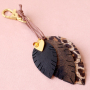 Fabriquez des boucles d&rsquo;oreilles/porte-cl&eacute;s avec des pendentifs en simili cuir  