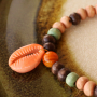 Look naturel ! Cr&eacute;ez le bracelet parfait avec des perles en bois
