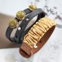 Pr&eacute;parez-vous pour la nouvelle saison avec des bracelets Cuoio et des cabochons assortis