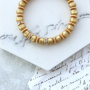 Magnifiques boucles d&rsquo;oreilles et bracelets dans des couleurs chaudes des perles Polaris Elements