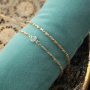 C&rsquo;est LA tendance de l&rsquo;hiver/automne &lsquo;19/&rsquo;20! Boucles d&rsquo;oreilles, bracelets et colliers avec du verre Crystal Glass + jaseron