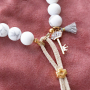 Laissez-vous inspirer : bijoux avec des perles lettres sont pour m&egrave;re & fille