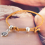 Lancez-vous dans la r&eacute;alisation des bracelets avec le cordon tiss&eacute; DQ tendance