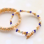 Vous pouvez faire tout ceci avec les perles duo beads en m&eacute;tal DQ super tendance :