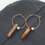 DIY : confection de boucles d&rsquo;oreilles et de colliers avec des perles en pierre semi-pr&eacute;cieuse
