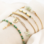 Les plus beaux bracelets et colliers avec du jaseron en acier inox