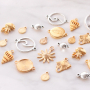 Vous pouvez confectionner ces bijoux avec le tr&egrave;s populaire m&eacute;tal DQ :