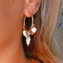 Inspiration pour la confection d&rsquo;accessoires pour cheveux et de boucles d&rsquo;oreilles avec des perles d&rsquo;eau douce : 