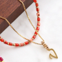 Vous pouvez confectionner ces bijoux et accessoires avec nos perles coquillage :