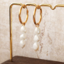 Voici comment confectionner vous-m&ecirc;me de magnifiques boucles d&rsquo;oreilles en perles d&rsquo;eau douce : 