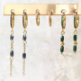 Voici comment confectionner de superbes boucles d&rsquo;oreilles avec des appr&ecirc;ts de boucles d&rsquo;oreilles en zirconium :