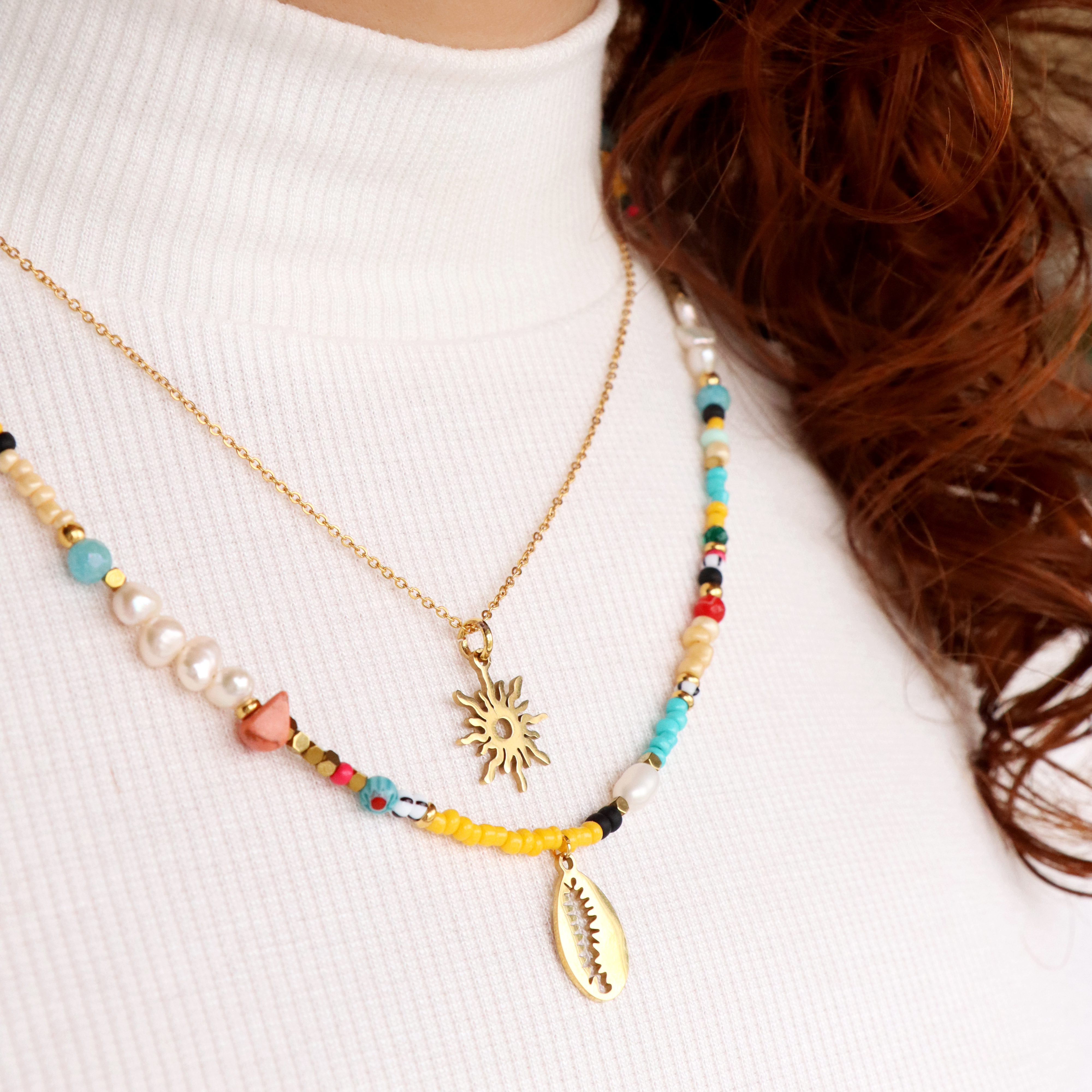 Laissez-vous inspirer par ces bracelets et colliers color&eacute;s pour la saison estivale  
