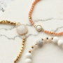 Inspiration pour la confection de bracelets avec des perles &agrave; facettes 