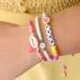 Cr&eacute;ez les plus beaux bracelets de cheville et colliers avec les perles Katsuki Heishi riches en couleurs. 