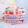 Cr&eacute;ez les plus beaux bracelets de cheville et colliers avec les perles Katsuki Heishi riches en couleurs. 