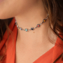 D&eacute;couvrez ici comment confectionner des bijoux tendance avec des perles, des breloques et des connecteurs arc-en-ciel en m&eacute;tal DQ 