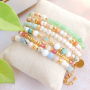 Confection de bracelets &eacute;l&eacute;gants et pleins de style avec des perles en jade 