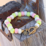 Lancez-vous avec des perles acryliques rondelles dans les plus belles couleurs pastel ! 