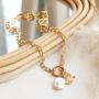 Confectionnez de magnifiques bijoux avec de grosses perles d&rsquo;eau douce, des mat&eacute;riaux &eacute;l&eacute;gants en acier inox et de robustes fermoirs.