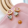 Cr&eacute;ez des boucles d&rsquo;oreilles tendance avec des perles en pierre naturelle en forme de c&oelig;ur et d&rsquo;&eacute;toile 