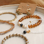 Cr&eacute;ez des sets de bijoux magnifiques avec cette belle s&eacute;rie de perles &agrave; facettes disque