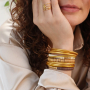 Ainsi vous cr&eacute;ez des bracelets dans le style de bracelets jonc type bouddhiste