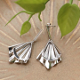 Inspiration pour boucles d'oreilles avec des breloques et connecteurs dor&eacute;s et argent&eacute;s 