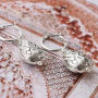 Inspiration de boucles d&rsquo;oreilles avec perles et pendentifs en m&eacute;tal TQ