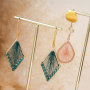 Soyez cr&eacute;atif(ve) avec des pendentifs au crochet pour de beaux bijoux