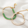 Magnifiques bracelets et colliers pr&ecirc;ts-&agrave;-porter &agrave; combiner