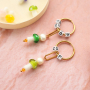Inspiration pour la cr&eacute;ation de boucles d'oreilles et de colliers avec des perles en verre
