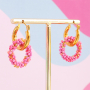 Soyez cr&eacute;atifs avec les accessoires en perles de rocaille pour boucles d'oreilles! 