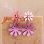 Comment cr&eacute;er des boucles d&rsquo;oreilles avec les breloques Plexx en forme de fleurs et de c&oelig;ur ?