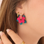 Comment cr&eacute;er des boucles d'oreilles avec des fleurs Polaris et des cr&eacute;oles DQ?