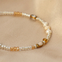 Cr&eacute;ez de magnifiques bijoux avec les perles en verre &agrave; bord dor&eacute;