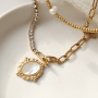 Soyez cr&eacute;atifs avec les breloques en acier inoxydable nacr&eacute;es pour de beaux bijoux!