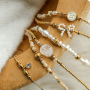 Inspiration de bracelets avec des perles en acier inoxydable