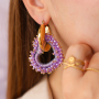 Faites preuve de cr&eacute;ativit&eacute; avec les pendentifs &agrave; facettes avec anneaux