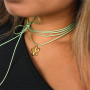 Tendance fil macram&eacute; tress&eacute; pour les plus beaux colliers