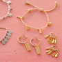 Inspiration bijoux avec breloques en m&eacute;tal DQ