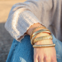 Mix & match bracelets joncs en acier inoxydable