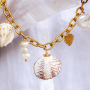 Soyez cr&eacute;atif avec de grands pendentifs coquillage
