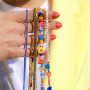 Inspiration d'&eacute;t&eacute; avec des perles nacr&eacute;es et polym&egrave;re