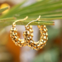 D&eacute;couvrez notre nouvelle collection de boucles d'oreilles en acier inoxydable
