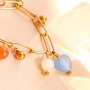 Inspiration bijoux color&eacute;e avec des perles en verre